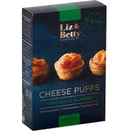Photo of Liz & Betty Manchego Jalapeno Cheese Puffs