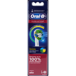 Photo of Oral-B Floss Action Brush Heads 3 Pack 