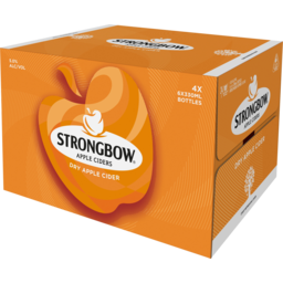 Photo of Strongbow Dry Apple Cider Bottles