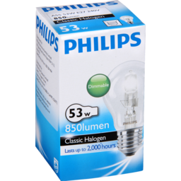 Photo of Philips Halogen Clear Light Bulb ES 53 Watt