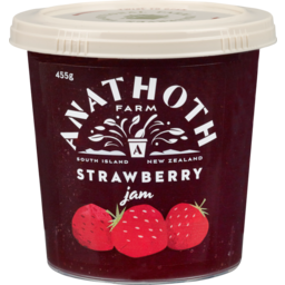Photo of Anathoth Farm Jam Strawberry 455g