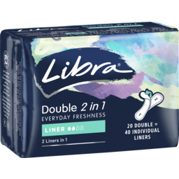 Photo of Libra Double Liners 2in1 20 Pack