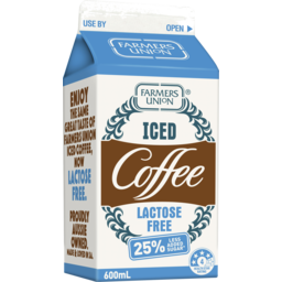 Photo of Farmers Union Iced Coffee Lactose Free 600ml 600ml