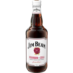 Photo of Jim Beam White Bourbon & Cola Bottle 4.8% 500ml