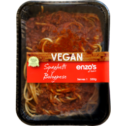 Photo of Enzos Vegan Spaghetti Bolognese