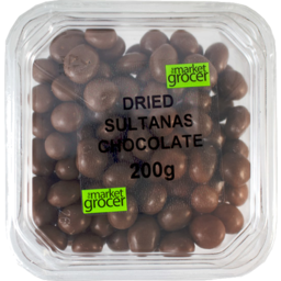 Photo of The Market Grocer Sultanas Chocolate