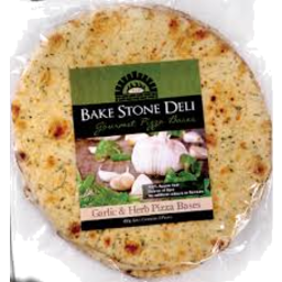 Photo of Bake Stone Deli Focaccia Garlic & Herb 2pk