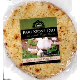 Photo of Bake Stone Deli Focaccia Garlic & Herb 2pk