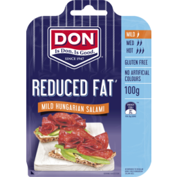 Photo of Don Reduced Fat Mild Hungarian Salami 100g