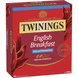 Photo of Twinings English Breakfast Decaffeinated 80 Pack