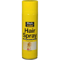 Photo of Black & Gold Hairspray