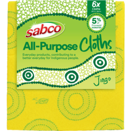 Photo of Sabco Jingo All-Purpose Cloths 6 Pack