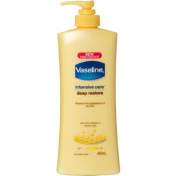 Photo of Vaseline Intensive Care Deep Restore Body Lotion For Nourished, Healthy-Looking Skin 400ml
