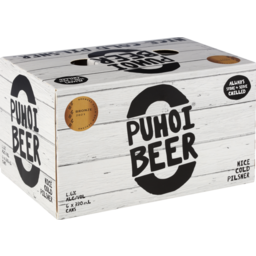 Photo of Puhoi Beer Puhoi Pilsner 6 Pack X 330ml