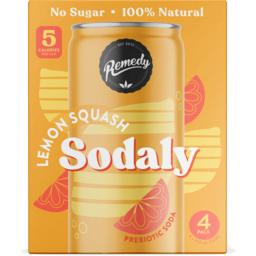 Photo of Remedy Sodaly Lemon Squash Can