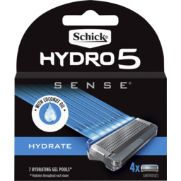 Photo of Schick Hydro 5 Sense Hydrate Refill 4 Pack 