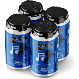 Photo of Prancing Pony Amber Ale Cans