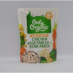 Photo of ONLY ORGANIC CHICKEN VEGE AND STAR PASTA