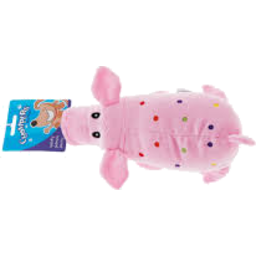 Photo of Plush Squeaky Pig Pet Toy 1ea