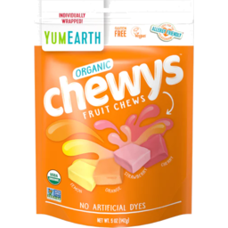 Photo of Yum Earth - Chewys Fruit Chews 142g