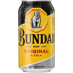 Photo of Bundaberg Rum & Cola Can