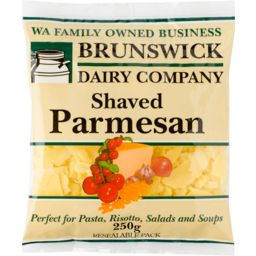 Photo of Brunswick Dairy Co Cheese Parmesan Shaved (250g)