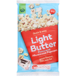 Photo of WW Microwave Popcorn Light Butter