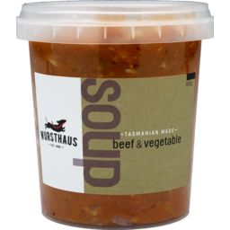 Photo of Wursthaus Soup Beef & Vegetable 850g
