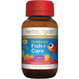 Photo of HERBS OF GOLD Childrens Fish-I Care 60 Chews