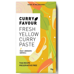 Photo of Curry Favour Fresh Yellow Curry Paste 70g