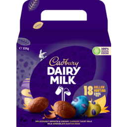 Photo of Cadbury Dairy Milk Egg Carton Carry Pack 306g 306g