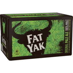 Photo of Yak Ales Fat Yak Original Pale Ale 4x6 X 345ml Bottles 6.0x345ml