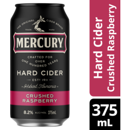Photo of Mercury Hard Cider Raspberry Can