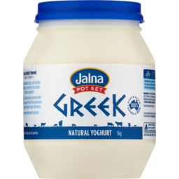 Photo of Jalna Pot Set Greek Natural Yoghurt 1kg