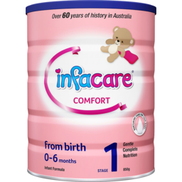Photo of Infacare Comfort Infant Formula Stage 1 From Birth 0-6 Months