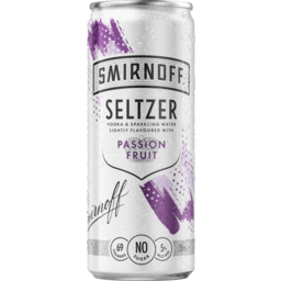 Photo of Smirnoff Seltzer Passionfruit Can