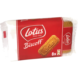 Photo of Lotus Biscoff Biscuits 8 X 2 Pack 124g