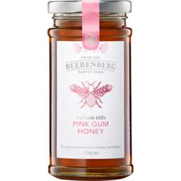 Photo of Beerenberg Honey Pink Gum 335g