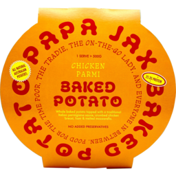 Photo of Papa Jax Baked Potato Chicken Parmi