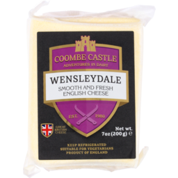 Photo of Coombe Castle Wensleydale Cheese 200g