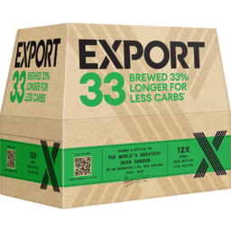Photo of Export 33 12 x 330ml Bottles