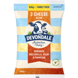 Photo of Devondale 3 Cheese Shredded Blend