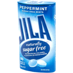 Photo of Jila Mints Peppermint Tin Sugar Free 34g