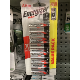Photo of Energizer Batteries Max AAA 20 Pack