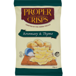 Photo of Proper Crisps Rosemary & Thyme 150g