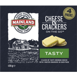 Photo of Mainland On The Go Tasty Cheese & Crackers