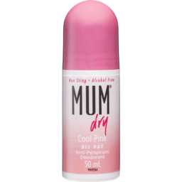 Photo of Mum Dry Antiperspirant Deodorant Cool Pink 50ml 50ml