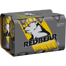 Photo of Red Bear Pineapple Cans 