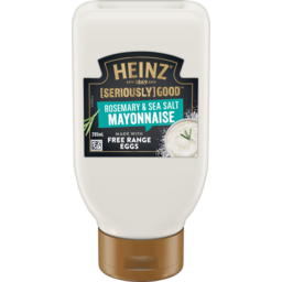 Photo of Heinz Seriously Good Mayonnaise Rosemary & Sea Salt 295ml