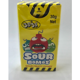 Photo of Jojo Sour Bombs Sour Fruit Candy
